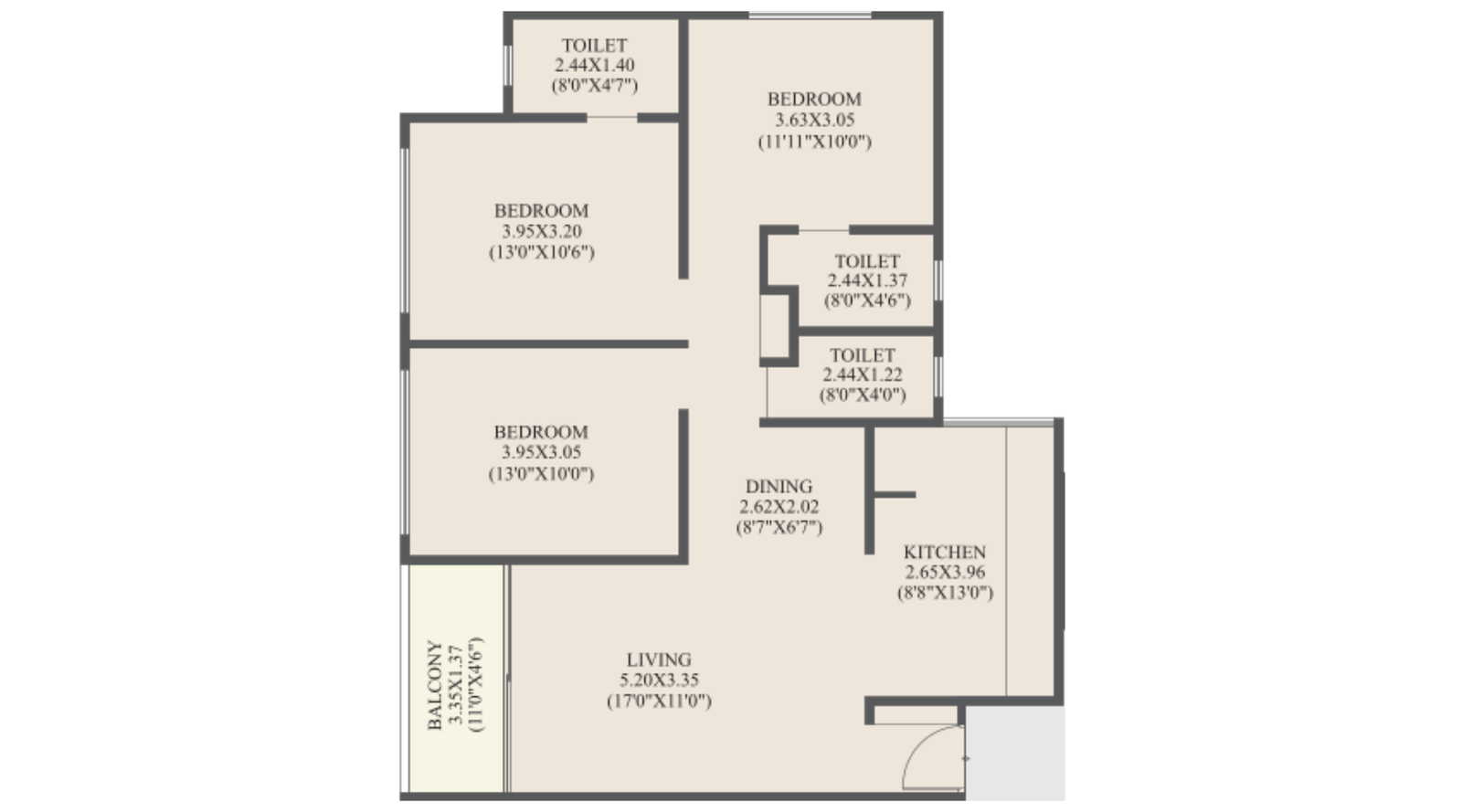 Unique-Youtopia-A5-wing-refuge-floor-plan